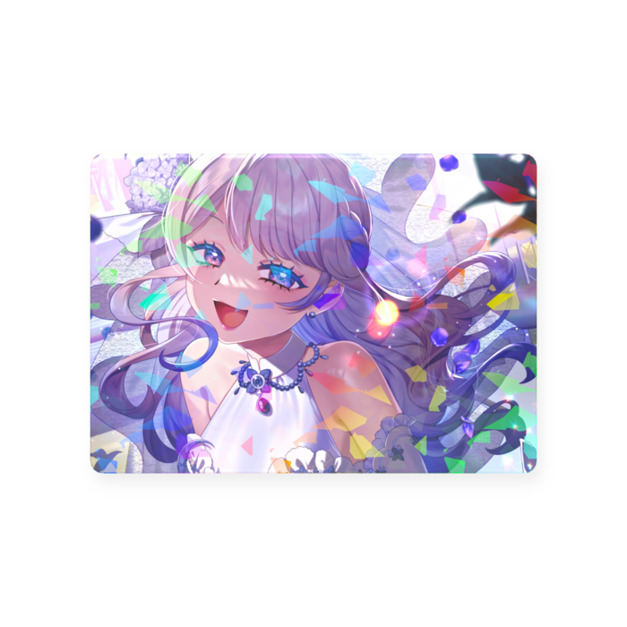 ホログラムトレーディングカード - 横
