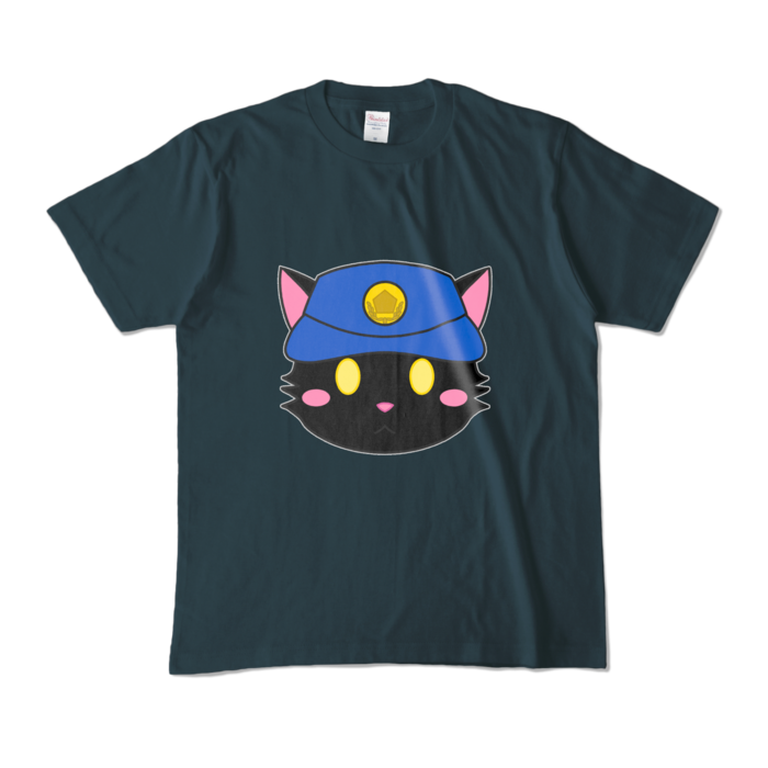 カラーTシャツ - M - デニム (濃色)