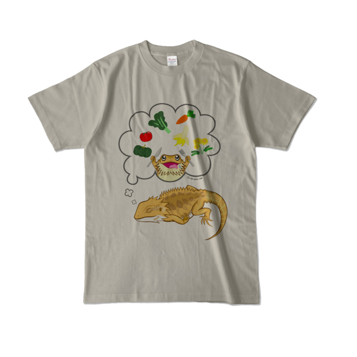 カラーTシャツ - L - シルバーグレー (淡色)