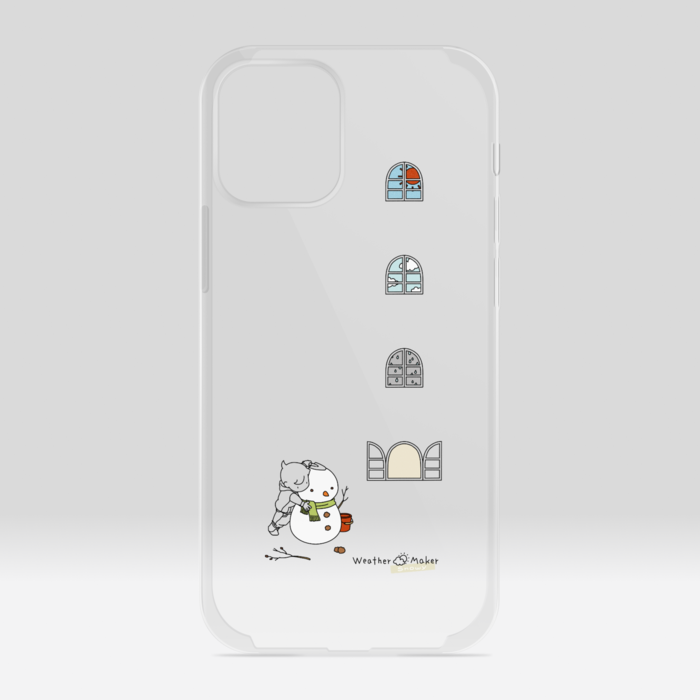 snowy クリアiPhoneケース - iPhone12 mini