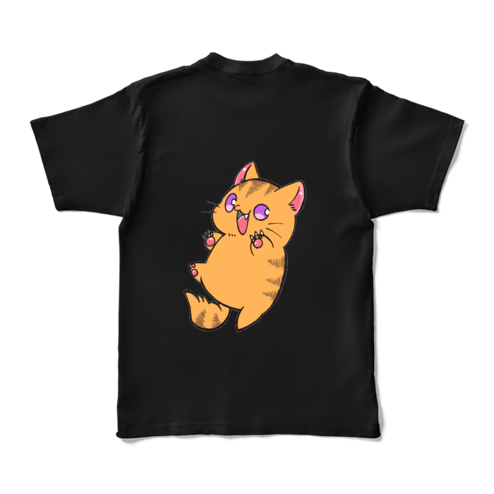 カラーTシャツ - XL - ブラック (濃色)