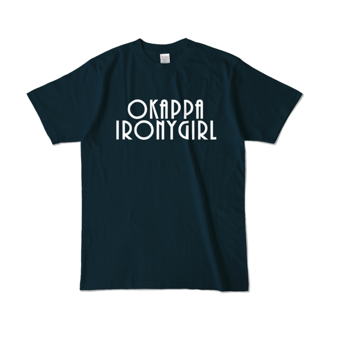 カラーTシャツ - L - ネイビー (濃色)