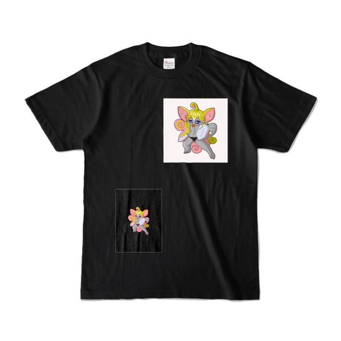 カラーTシャツ - S - ブラック (濃色)