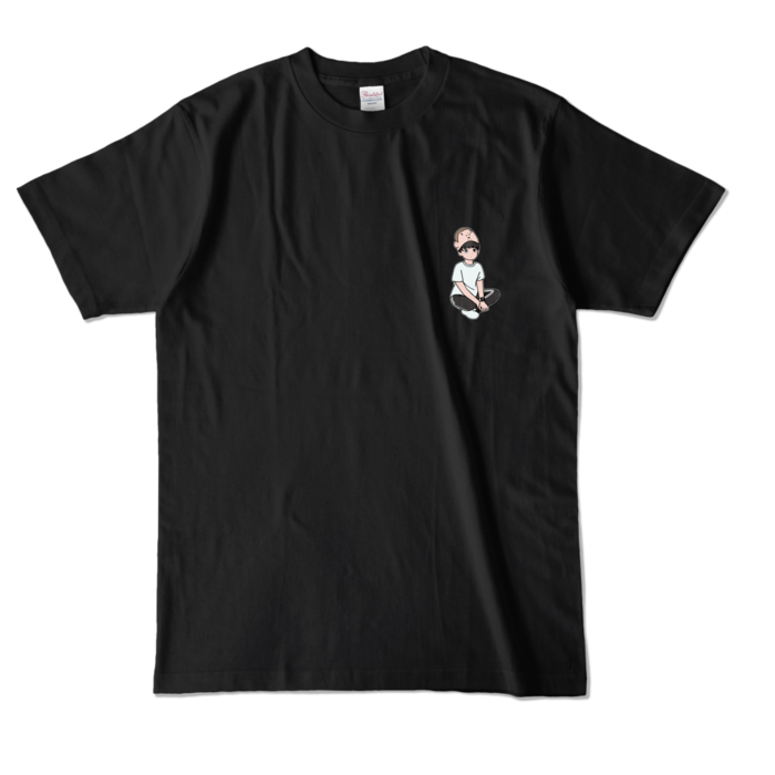 黒Tシャツ - L - ブラック (濃色)