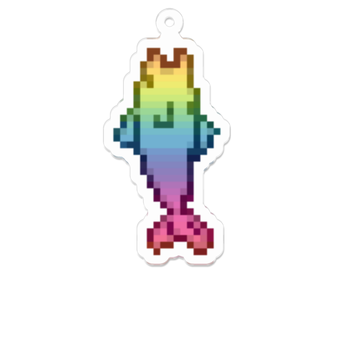 アクリルキーホルダー - 70 x 70 (mm)