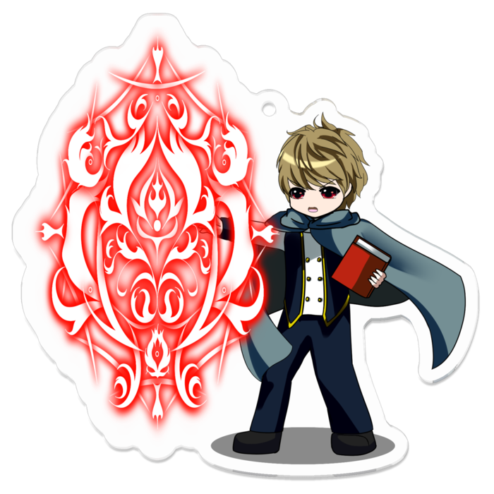 アクリルキーホルダー - 70 x 70 (mm)