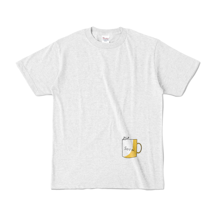 カラーTシャツ - S - アッシュ （淡色）