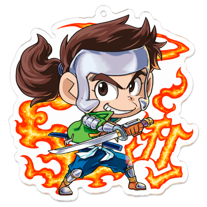 アクリルキーホルダー - 70 x 70 (mm)