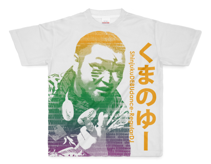 フルグラフィックTシャツ - M - 正面印刷のみ