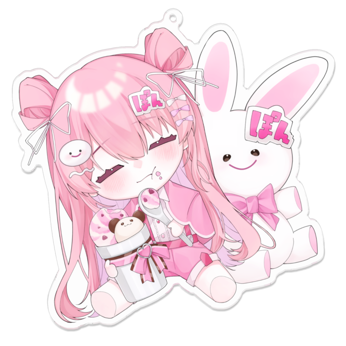 アクリルキーホルダー - 100 x 100 (mm)