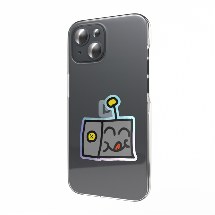 オーロラスマホステッカー - 縦