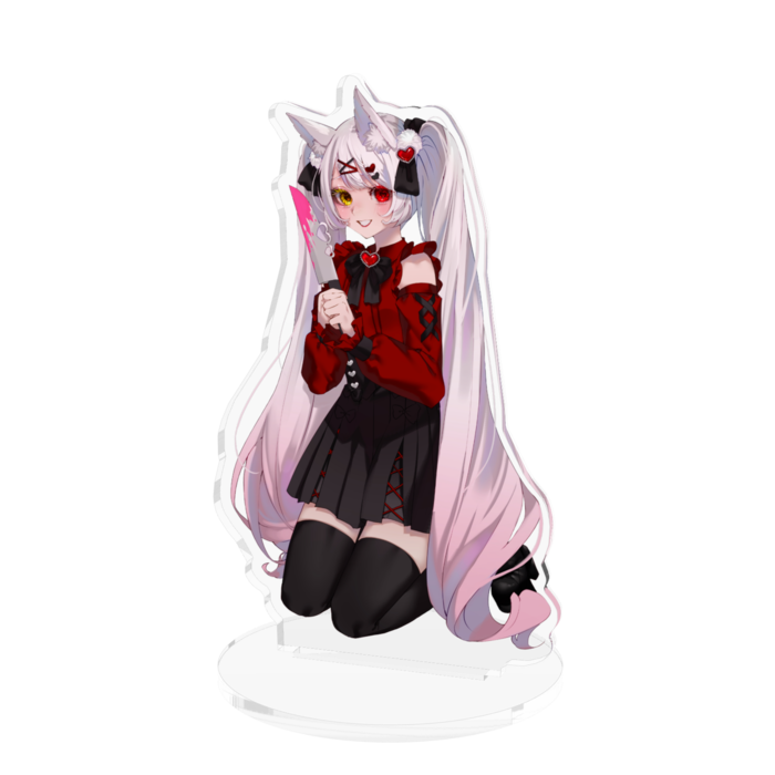 アクリルフィギュア Acrylic figure 笑み smile - 100x100mm