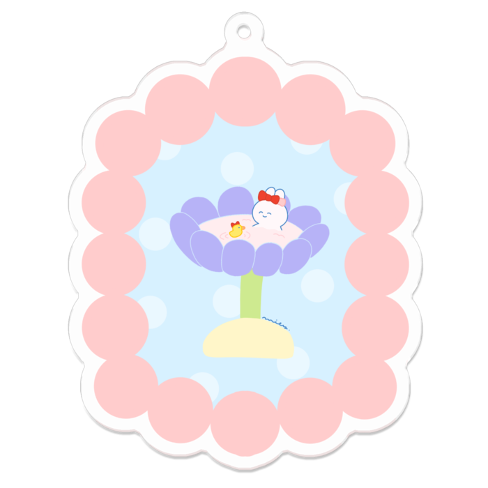 アクリルキーホルダー - 70 x 70 (mm)