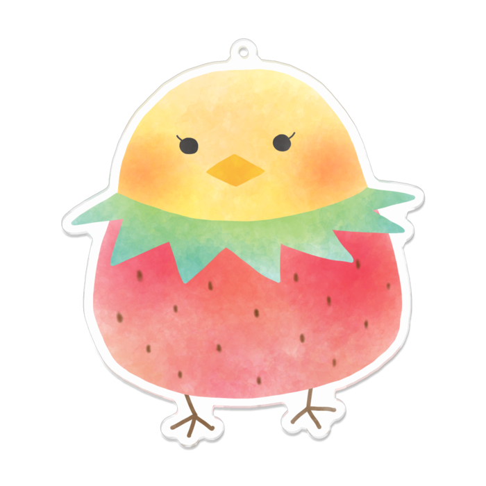 アクリルキーホルダー - 100 x 100 (mm)