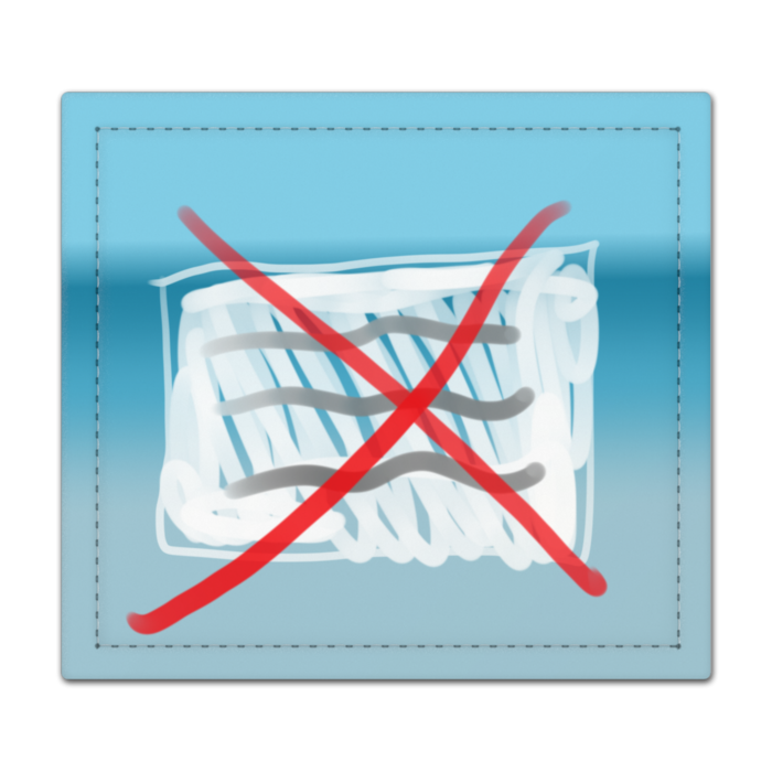捺印マット - 105 x 95 (mm)