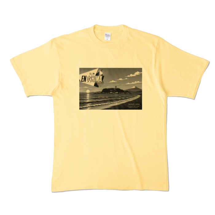 カラーTシャツ - XL - ライトイエロー (淡色)