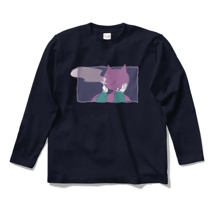 ロングスリーブTシャツ - S - ネイビー