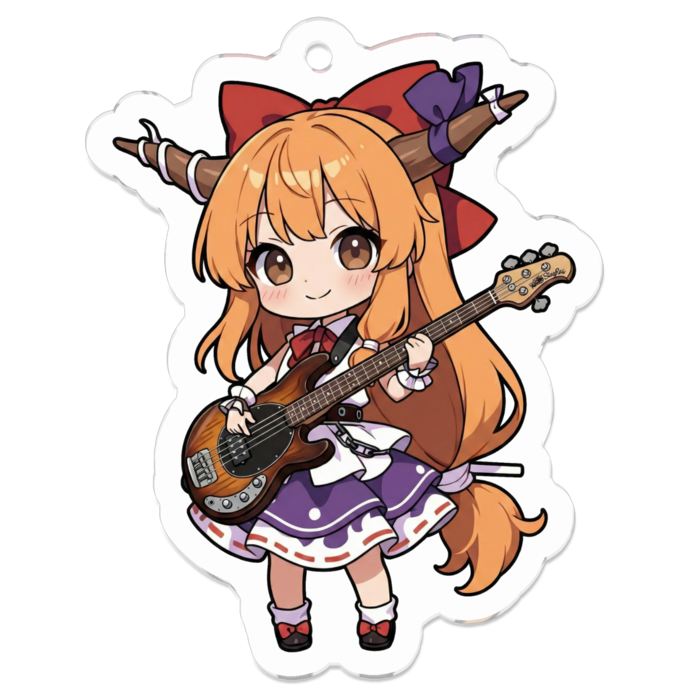 アクリルキーホルダー - 50 x 50 (mm)(キャラのみ)