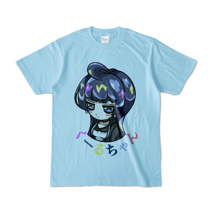 カラーTシャツ - S - ライトブルー (淡色)