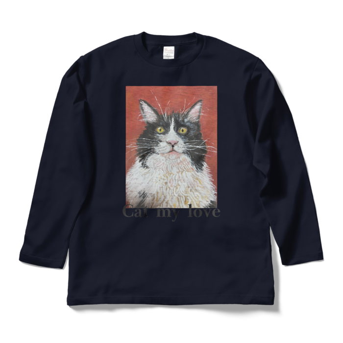 ロングスリーブTシャツ - L - ネイビー