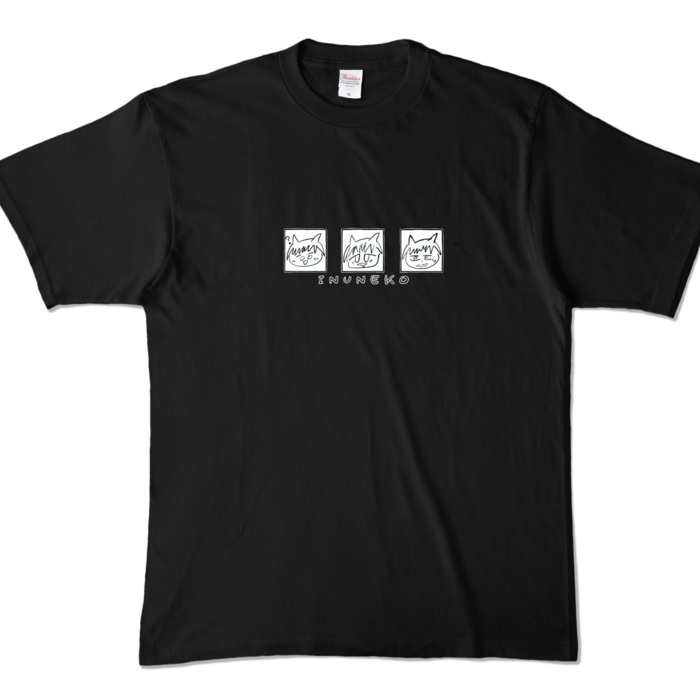 カラーTシャツ - XL - ブラック (濃色)