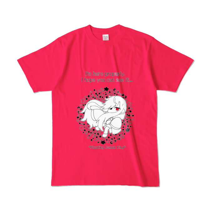 カラーTシャツ - L - ホットピンク (濃色)