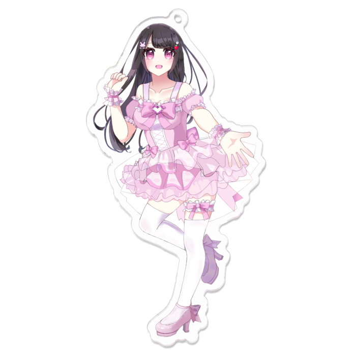 アクリルキーホルダー - 100 x 100 (mm)