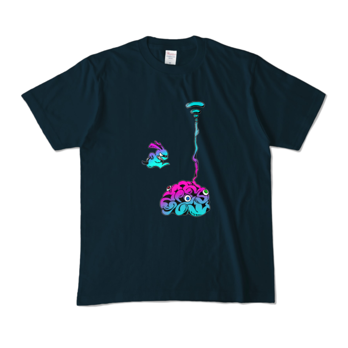 カラーTシャツ - M - ネイビー (濃色)(4)