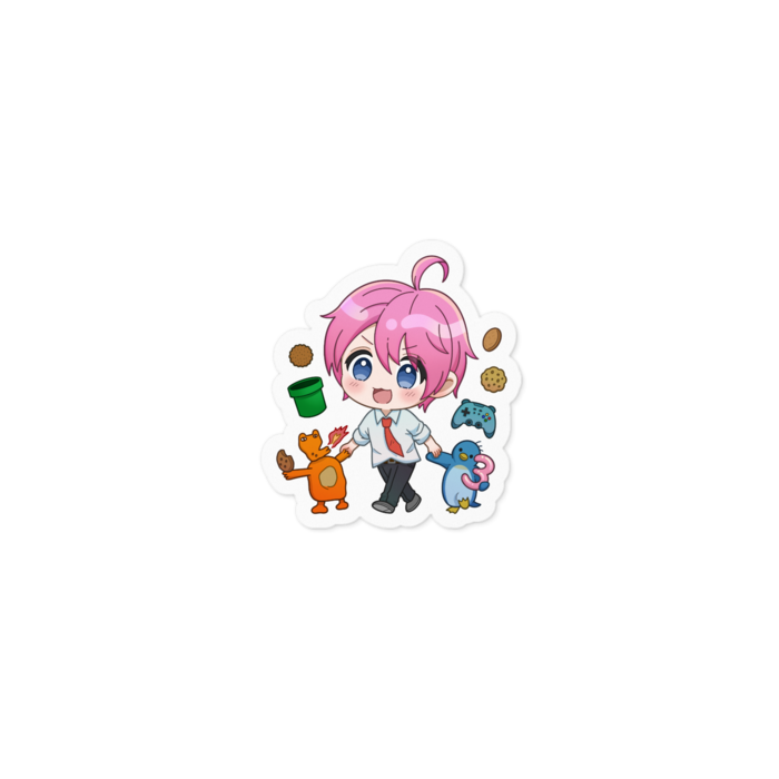 ステッカー - 100 x 100 (mm)