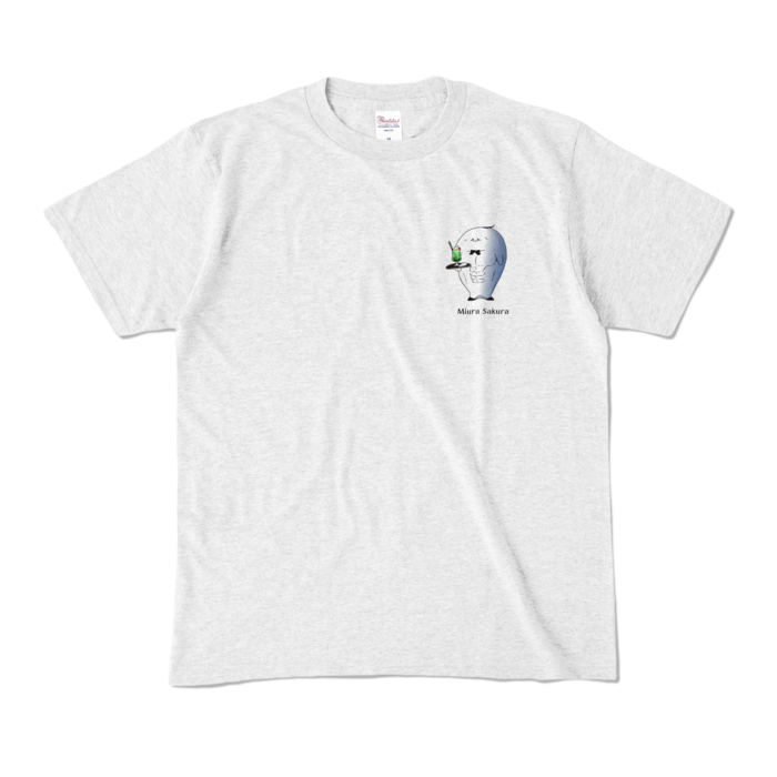 カラーTシャツ - M - アッシュ (淡色)