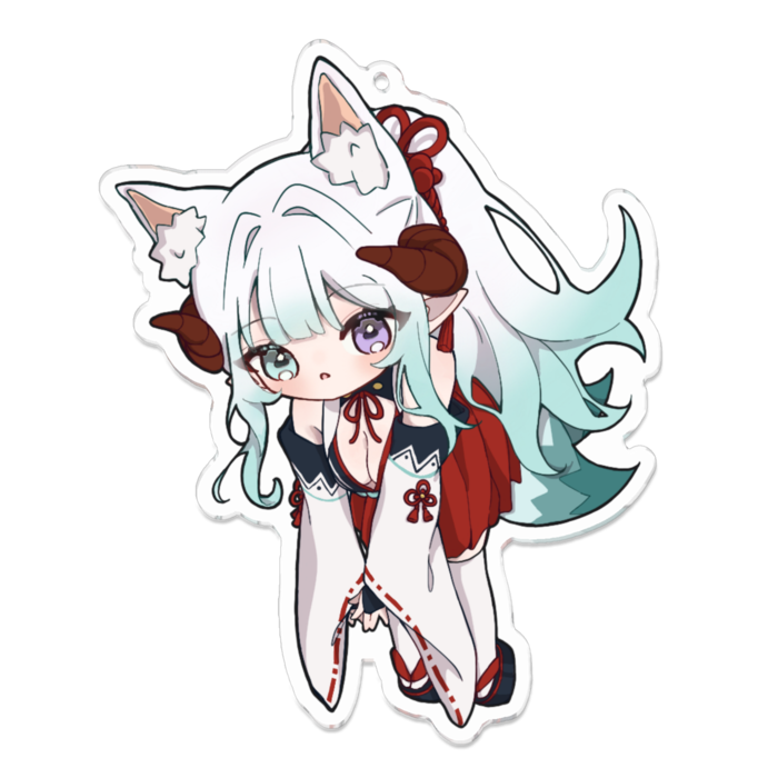 アクリルキーホルダー - 100 x 100 (mm)