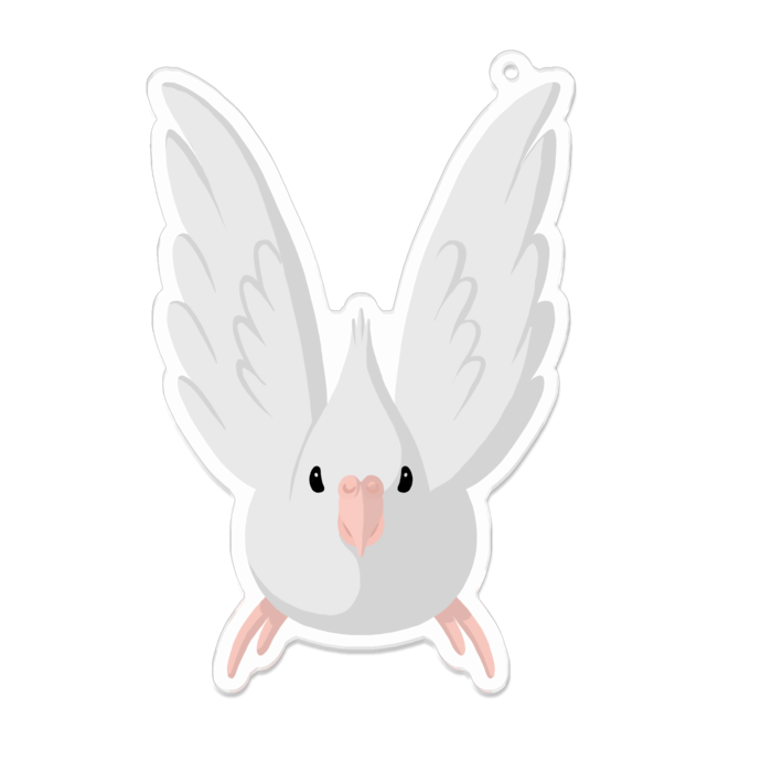 アクリルキーホルダー - 100 x 100 (mm)