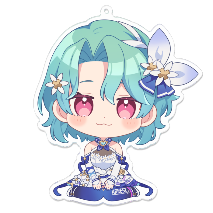 アクリルキーホルダー - 100 x 100 (mm)