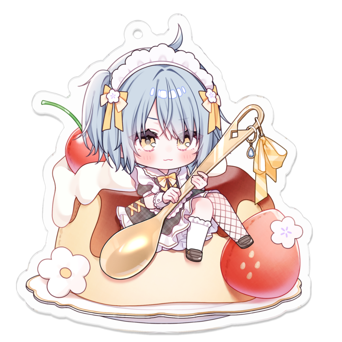 夜乃琥白×プリン