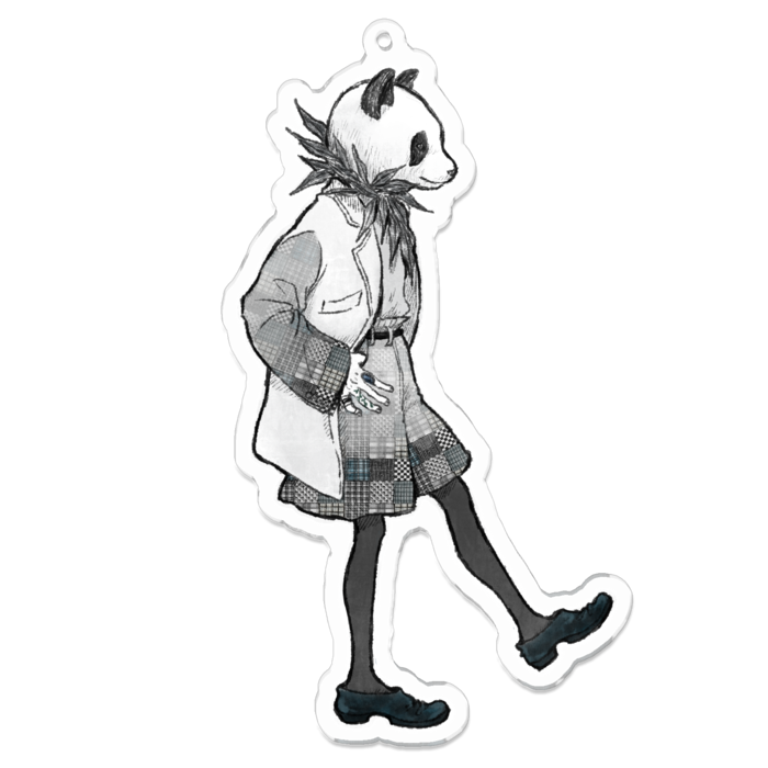 アクリルキーホルダー - 100 x 100 (mm)