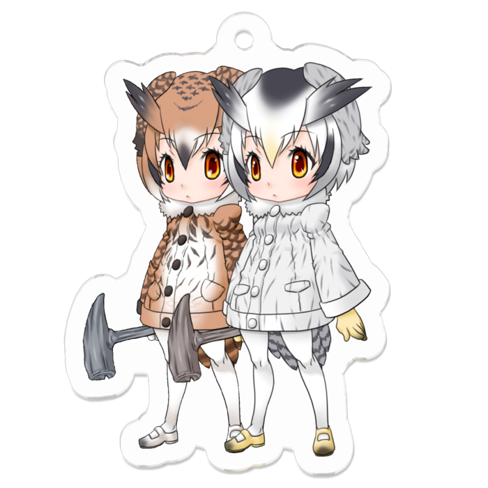 アクリルキーホルダー - 50 x 50 (mm)