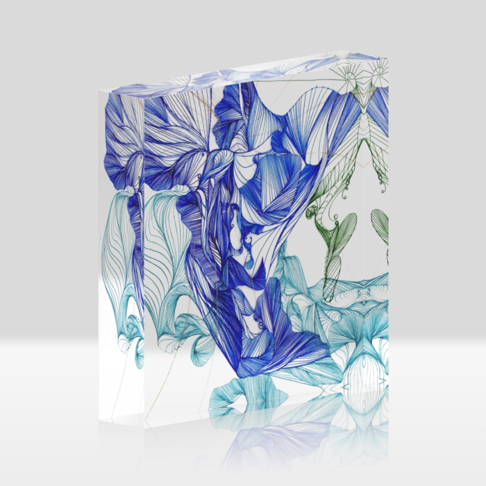 アクリルブロック - 100x100mm