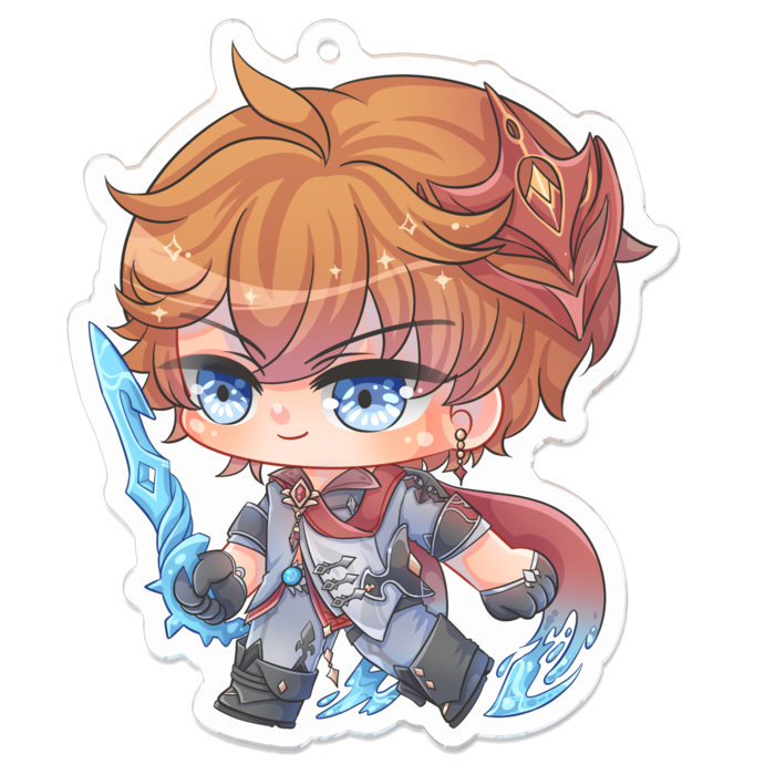 アクリルキーホルダー - 70 x 70 (mm)