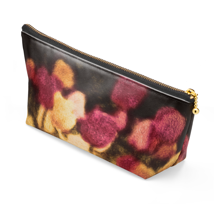 ポーチ - 長さ21.5cm / 高さ10cm - ブラック