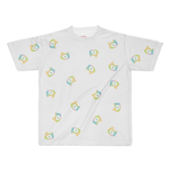 フルグラフィックTシャツ - XL - レインボー