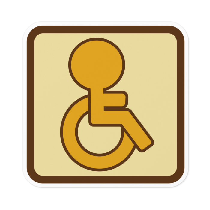 ステッカー - 100 x 100 (mm)