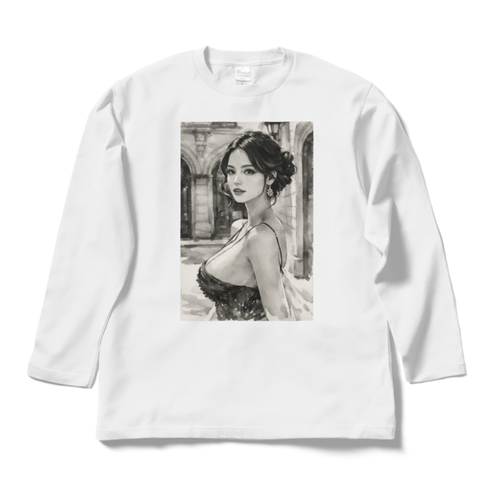 ロングスリーブTシャツ - L - ホワイト