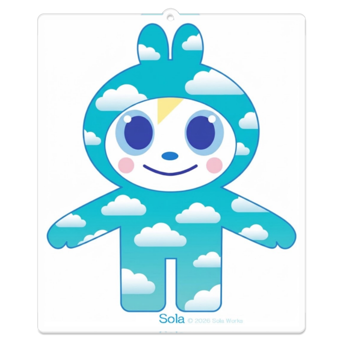 アクリルキーホルダー - W100 × 100mm 以内