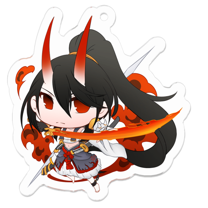 アクリルキーホルダー - 50 x 50 (mm)