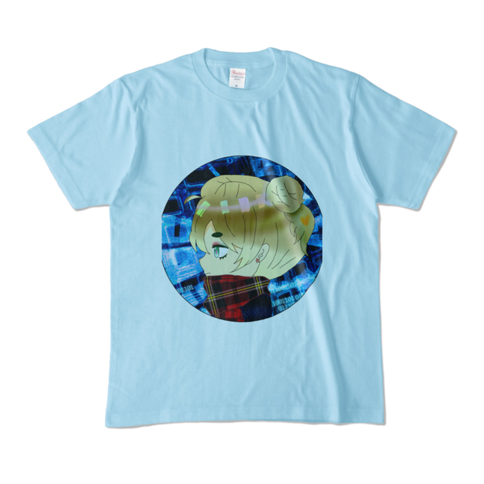 カラーTシャツ - M - ライトブルー (淡色)