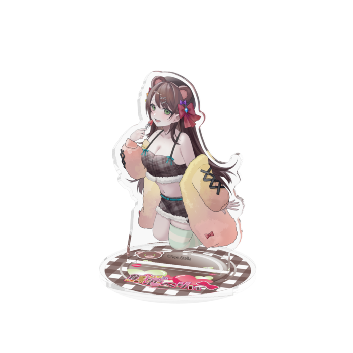 熊恋べりぃ アクリルフィギュア - 100x100mm