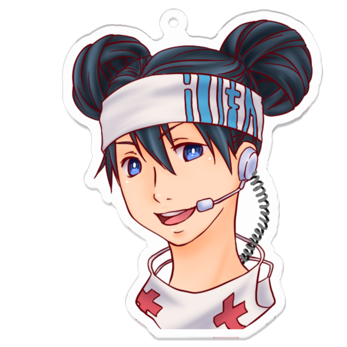 アクリルキーホルダー - 70 x 70 (mm)