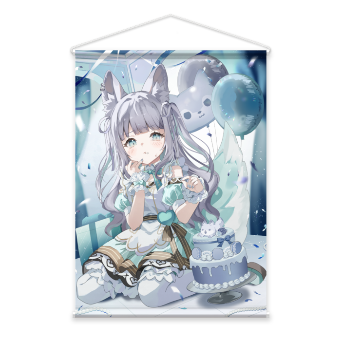 タペストリー(困り顔)