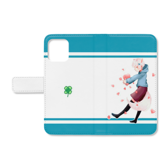 手帳型iPhoneケース - iPhone12 / 12 Pro - ストラップ穴 なし