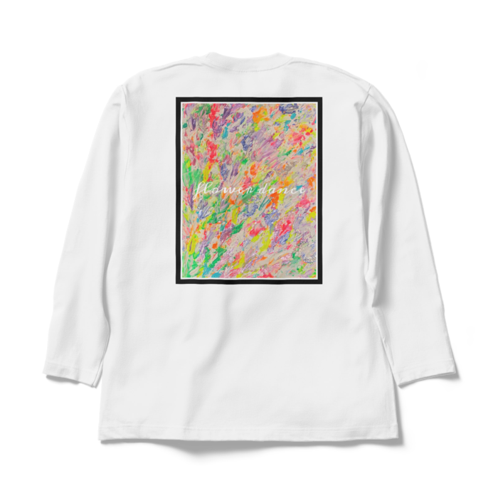 flower dance light ロングスリーブTシャツ - XL - ホワイト